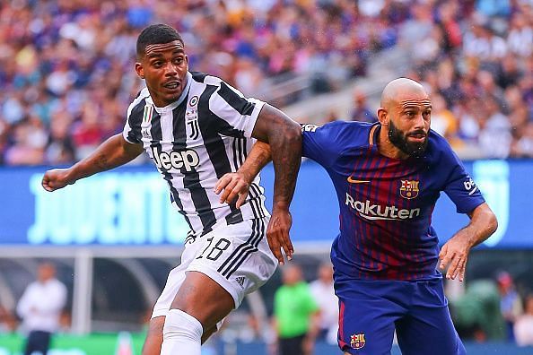 Considering MascheranoâÂÂs age and his struggles against fast pacy forwards, the Argentine would most likely be cover for the two first-choice defenders